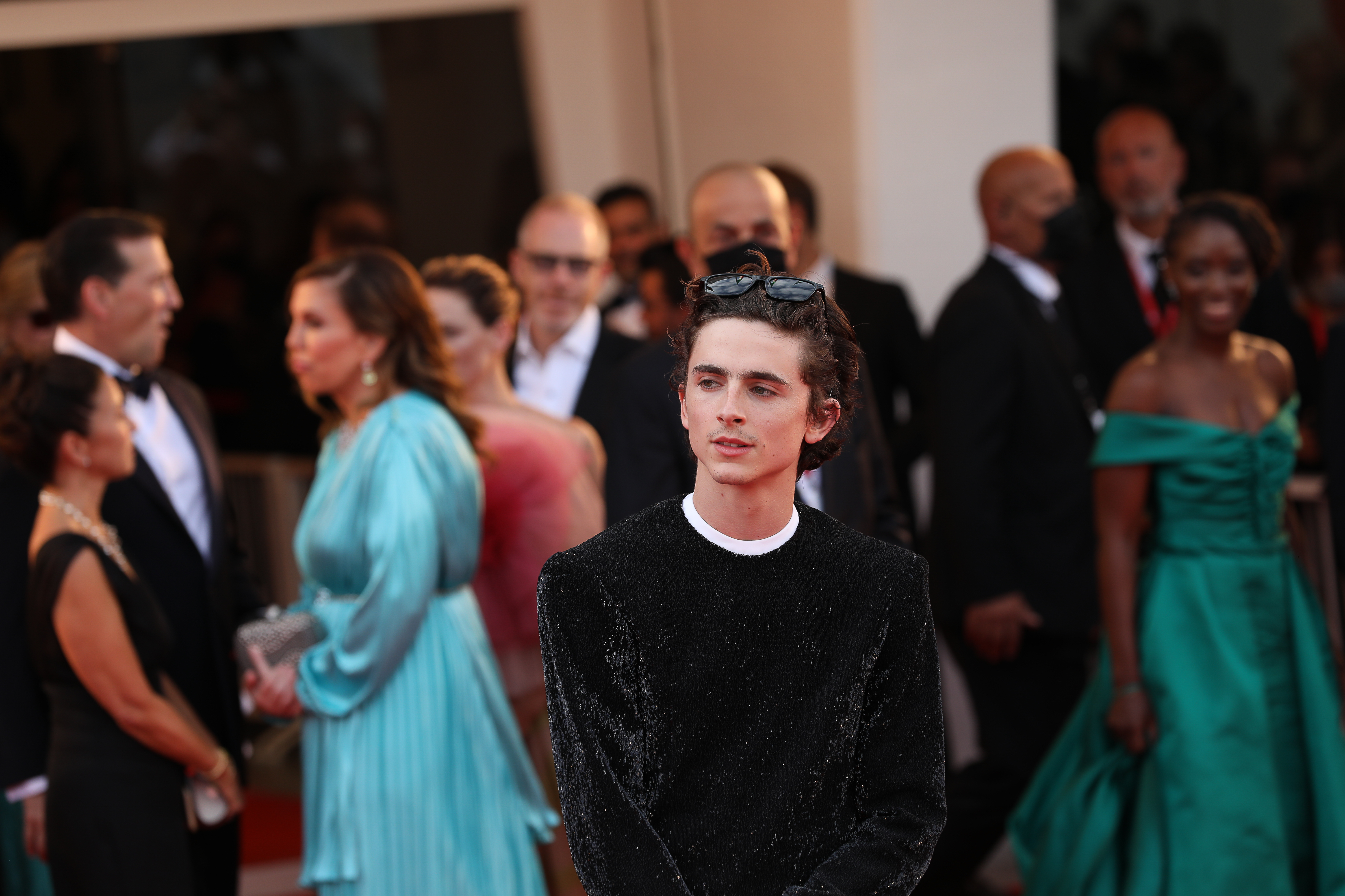 — italie venise cinema 78th mostra del cinema 03 09 2021 dune timothee chalamet